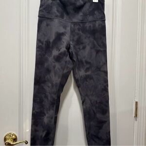 Lululemon Align High-Rise Pant 25” Leggings Diamond Dye Pitch Grey Graphite Grey